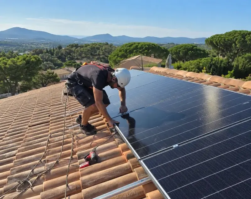 Installateur panneaux solaires Sainte-Valière — pose photovoltaïque sur toiture