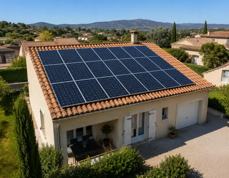 Prime à l'autoconsommation panneaux solaires Sainte-Valière — aide financière de l'État